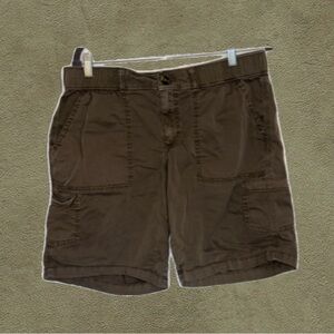 Sonoma Army Green Cargo/Bermuda Shorts